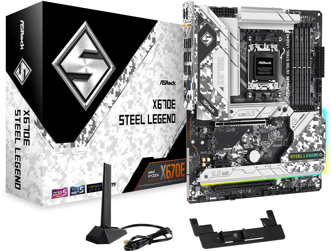 

Материнская плата ASRock X670E Steel Legend