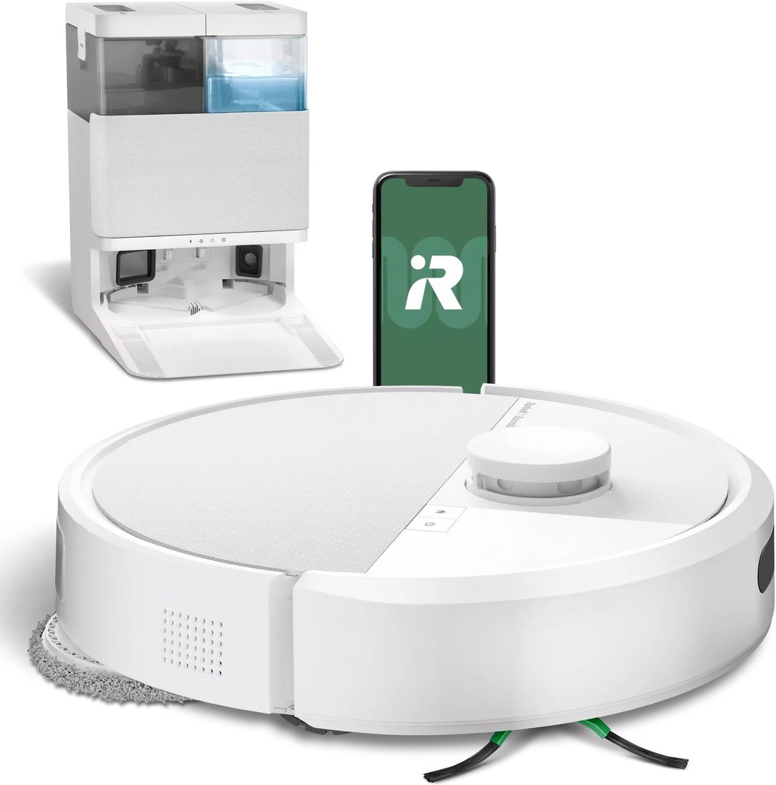 

Робот-пылесос iRobot Roomba Plus 405 Combo Robot + AutoWash Dock (белый)
