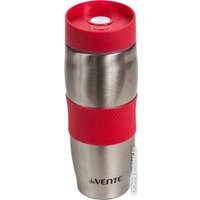 Термокружка deVente Coffee Mug 370мл (стальной/красный)