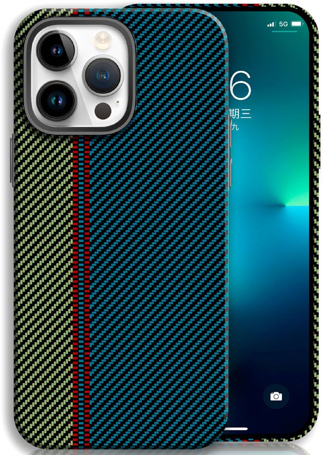 

Чехол для телефона Luxo Пути сошлись J219 для Apple iPhone 15 Pro (изумрудный/болотный)
