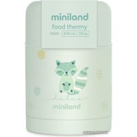 Термос для еды Miniland Thermy Dolce 600мл (бирюзовый/енот)