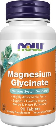 БАД Now Foods Magnesium Glycinate (180 таблеток)