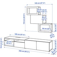 Стенка Ikea Бесто 794.113.10