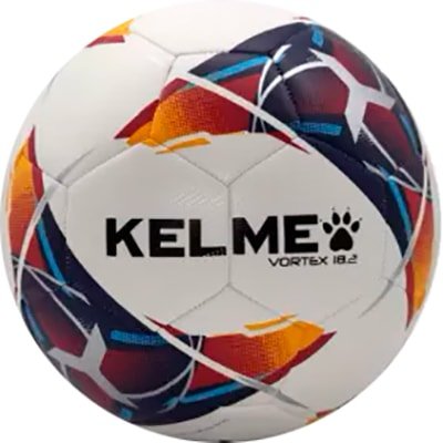 

Футбольный мяч Kelme Vortex 18.2 9886130-423-5 (5 размер, белый/синий)