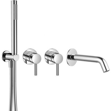 

Смеситель AQUAme AQM8804CR+AQM8804CR+AQM8711CR+AQM8302CR