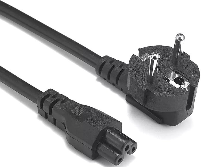 

Кабель USBTOP 220v трехконтактный (1.5 м, черный)