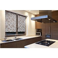 Рулонные шторы Delfa Сантайм Глория СРШ-01М 227 (115x170, лилия)