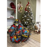 Кресло-мешок Flagman Груша Макси Г2.4-145 Монстер Трак 01