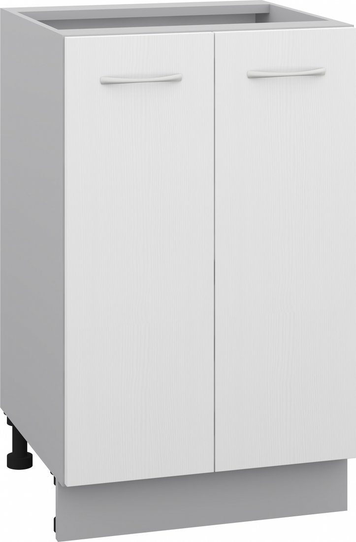 

Шкаф напольный Кортекс-мебель Корнелия Лира НШ50р без столешницы (белый)