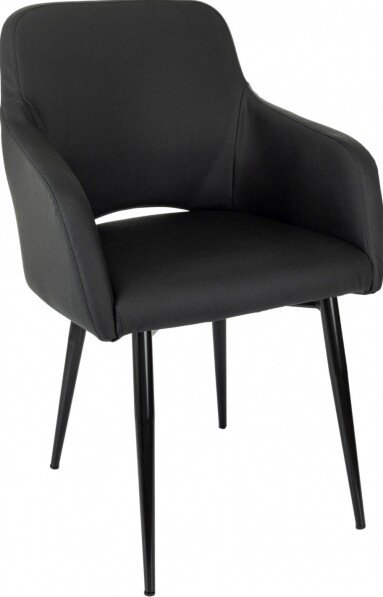 

Офисный стул Бюрократ CH-380F (черный, экокожа)