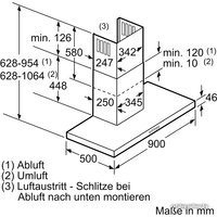 Кухонная вытяжка Siemens LC98BA572