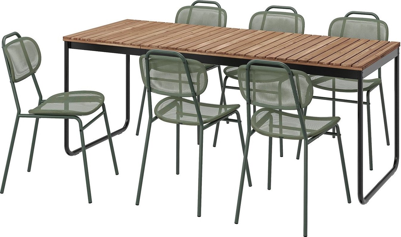 Садовая обеденная группа Ikea Vasman ensholm s69581732