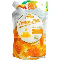  Romax Мыло жидкое Мед и молоко 1 л