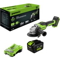 Угловая шлифмашина Greenworks GD24AG 3200207CUH (с 1-м АКБ)