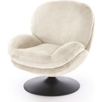 Интерьерное кресло Halmar Shell (кремовый)