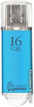 USB Flash SmartBuy 16GB V-Cut Blue (SB16GBVC-B)