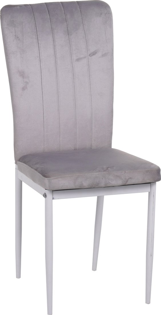 

Стул Mio Tesoro Луи DC-060A (G062-37 серый/белый)