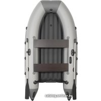Моторно-килевая лодка Лоцман 320 НДНД (серый/темно-серый)