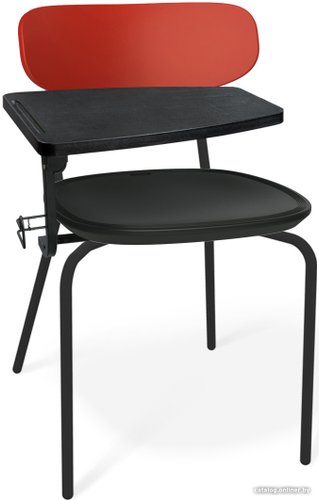 Офисный стул Sheffilton SHT-S85М-RD-2 с пюпитром (черный/красный/черный муар)