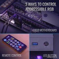 Комплект вентиляторов для корпуса с контроллером AeroCool Mirage 12 ARGB Pro