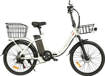 Электровелосипед SameBike M100 (белый)