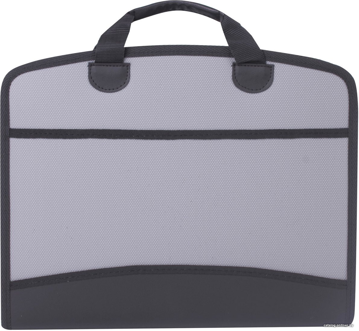 Папка-портфель BRAUBERG 228685 (серый)