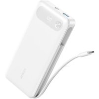 Внешний аккумулятор Anker Power Bank Built-in USB-C A1383 87W 20000mAh (белый)
