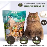 Наполнитель для туалета EliteCat Chrysolite Crystal Green Tea 7.6 л