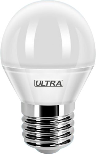 Светодиодная лампочка Ultra LED G45 E27 8.5 Вт 4000 К