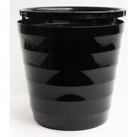 Кашпо Liveingreen Лаура (16.6л, черный)