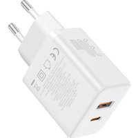 Сетевое зарядное Baseus Cube Fast Charger C+U 30W P10111404213-00