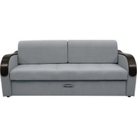 Диван Сириус Лидер-1 НПБ (Eva 09 велюр светло-серый)