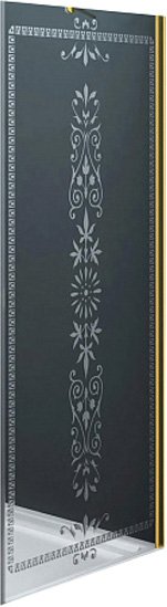 

Душевая стенка Cezares Royal PALACE-A-100-FIX-CP-G (боковая)