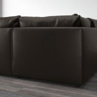 П-образный диван Ikea Вимле 192.115.78 (фарста черный)