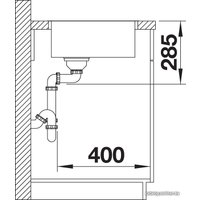 Кухонная мойка Blanco Supra 400-IF