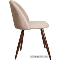 Стул AksHome Honnor (бежевый/орех)
