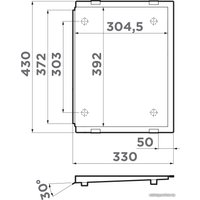 Крыло для мойки Omoikiri RE-01 IN 4999016