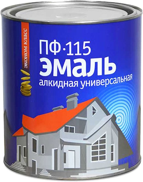 

Эмаль Эконом Алкидная универсальная ПФ-115 1.8 кг (синий)