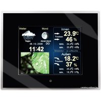 Цифровая фоторамка Hama Digital Photo Frame 8" (00090923) + погодная станция