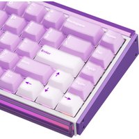 Клавиатура Akko Ray68 HE Magnetic Misty Purple & White (Akko AstroAim Magnetic)