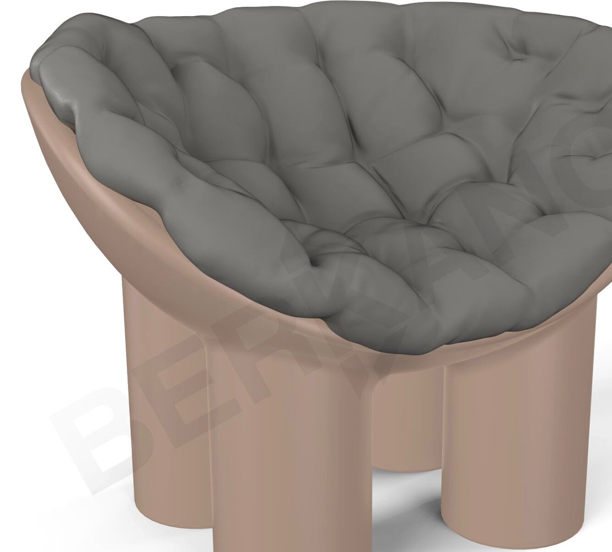

Кресло Berkano Slon 230_036_13 (кофейный/графитовый)