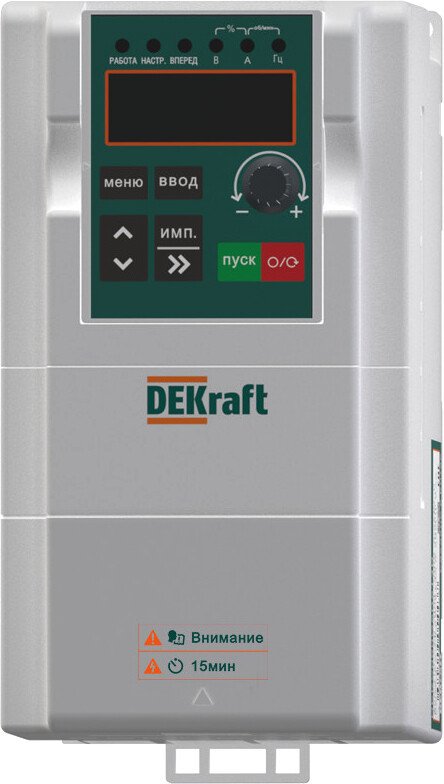 

Частотный преобразователь Schneider Electric DEKraft DEKV060 DEKV060G1R5T4B