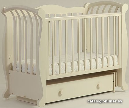 Классическая детская кроватка ЛЕЛЬ Магнолия БИ 555.2