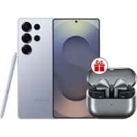 Телефон Samsung Galaxy S25 Ultra SM-S938B 12GB/512GB (синий титан) и наушники Samsung Galaxy Buds 3 Pro по акции