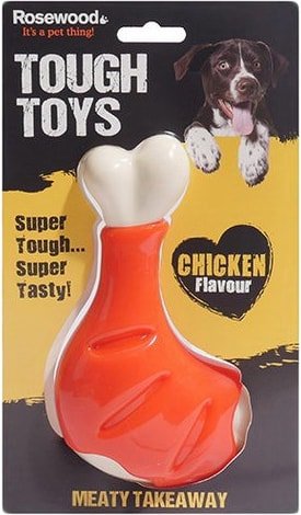 

Игрушка для собак Rosewood Meaty Chicken Takeaway Leg 40335