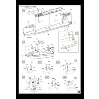 Сборная модель Звезда Крейсер. Пётр Великий 1:700 9017П