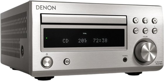 CD-проигрыватель Denon RCD-M41 (серебристый)