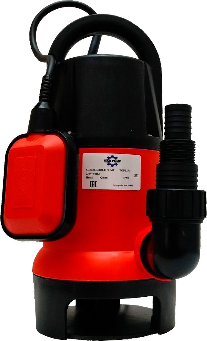 

Фекальный насос Maxpump TOPLIFT 1100