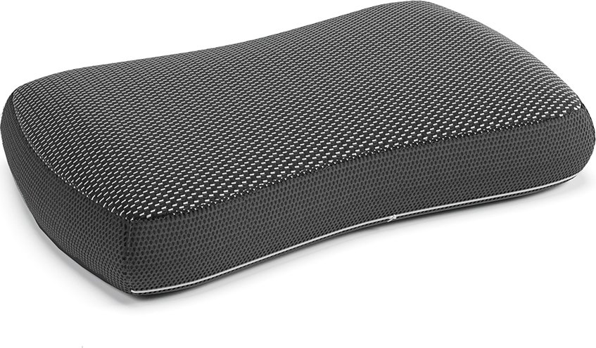 

Ортопедическая подушка ЭОС Антистресс 62х40х14 Black Edition