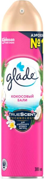 

Освежитель воздуха Glade Кокосовый Бали 300 мл